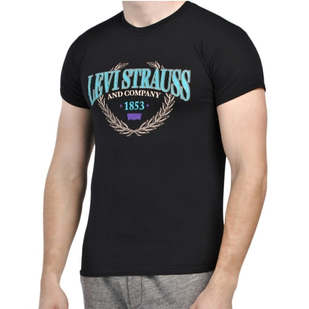NWT Levi's Espen Chest Logo Graphic Print Short Sleeve T-Shirt